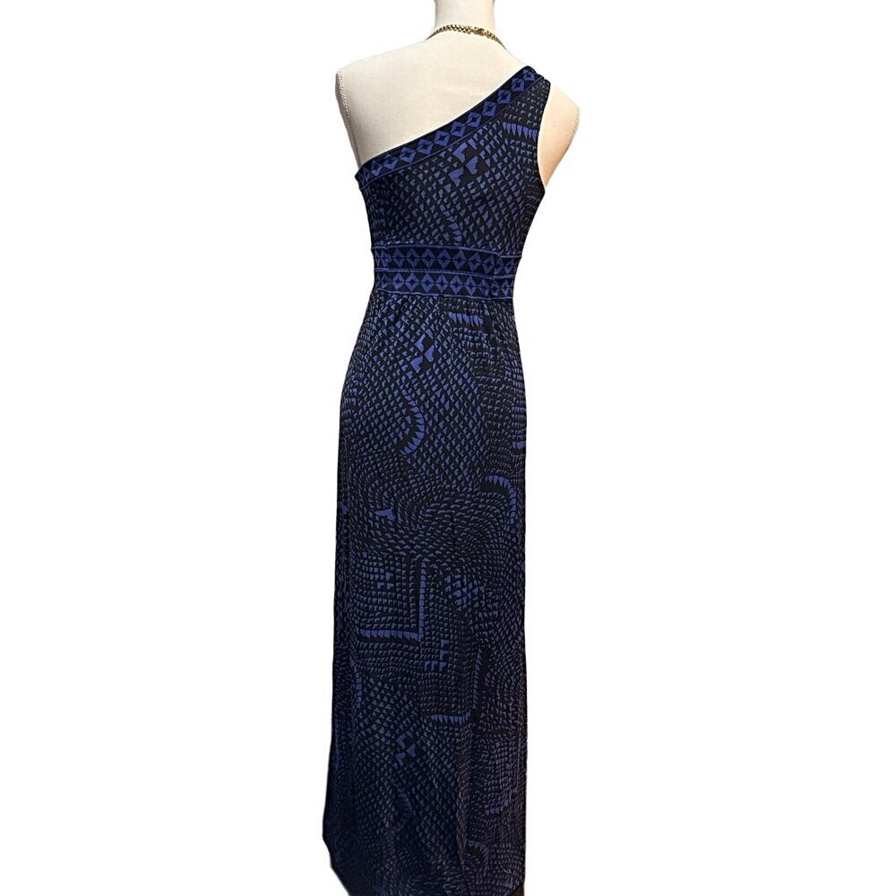 NWT BCBG Regal Bluco One Shoulder Maxi Dress - Size XS - Picture 3 of 7